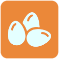 Huevos icono